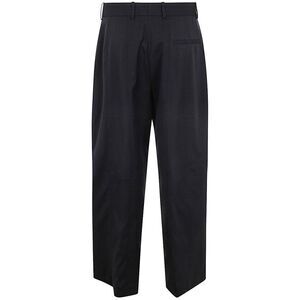 JIL SANDER Men's Tailored Wide-Leg Trousers Men GREY Pants